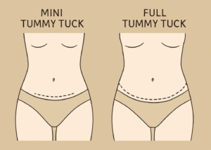 Mini Tummy Tuck vs Full Tummy Tuck