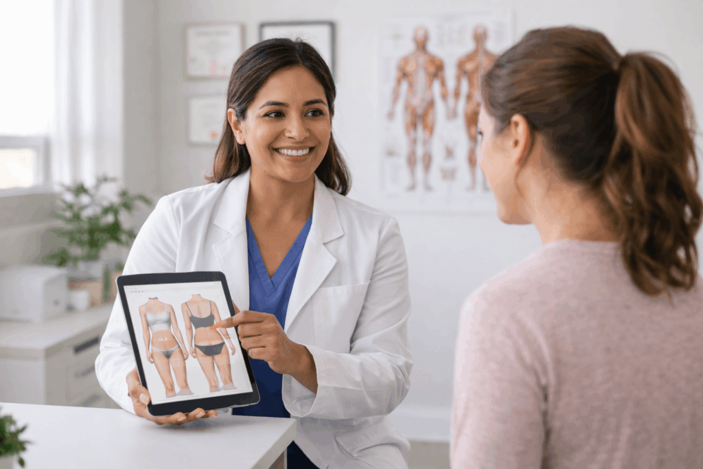 areas don’t change after weight loss